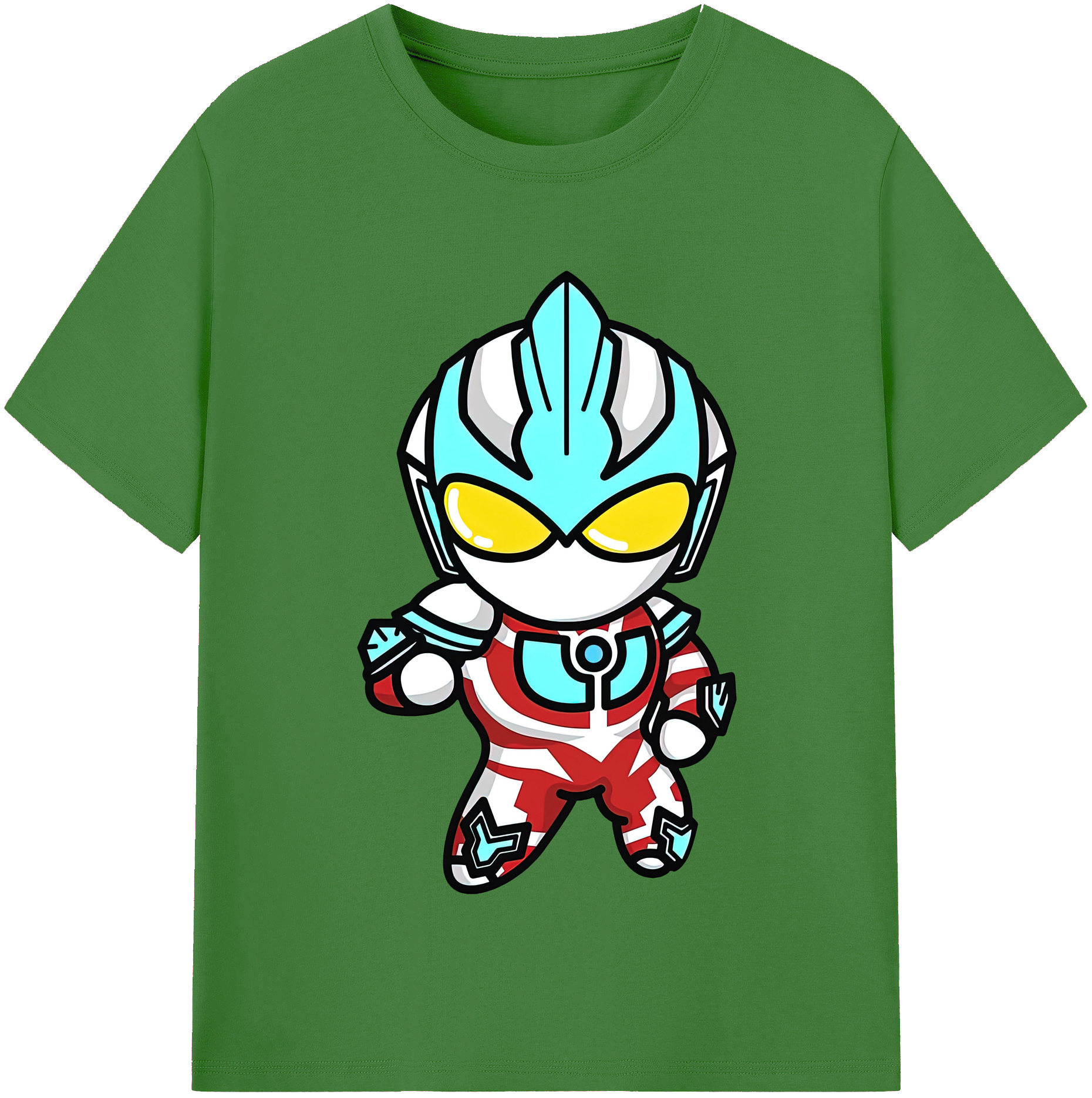 （画像用） ウルトラマン Ultraman レディースカジュアルプリントTシャツ（綿100％）